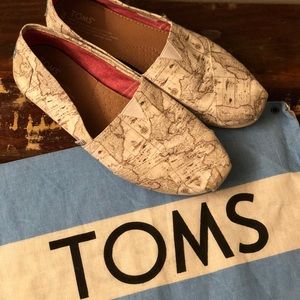 Toms | map design | bag included